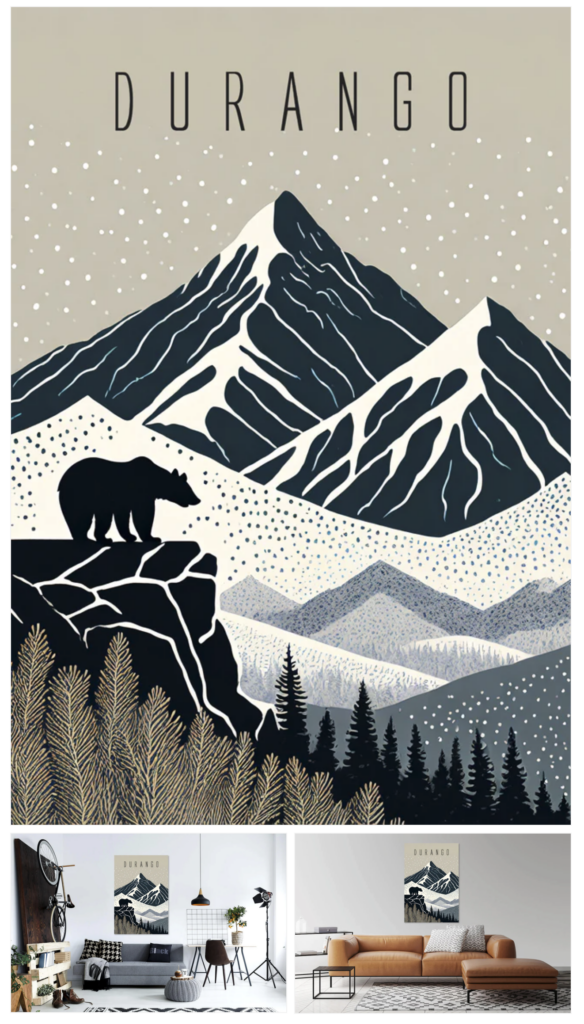 Colorado downloadable image file on Shopify, Visual Storytelling in Marketing Campaign, branding marketing graphic design creative services